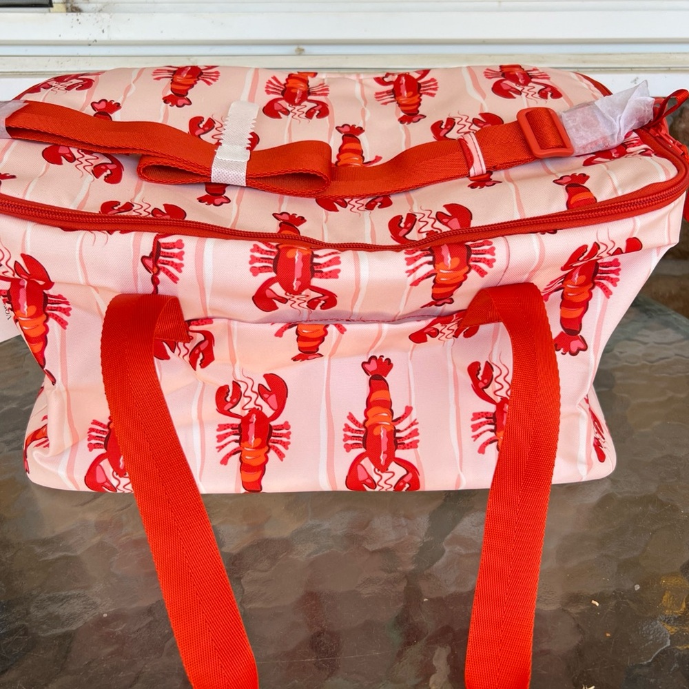 Vera Bradley Lighten Up Essential Family Insulated Cooler Lobster Clause
